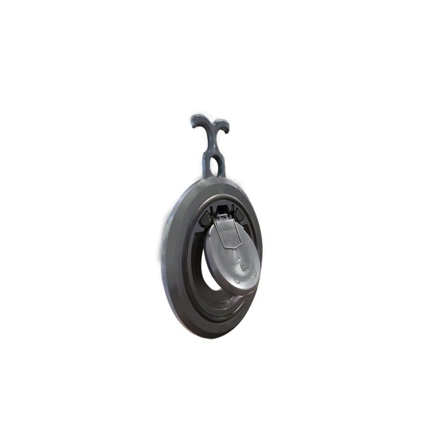 U-PVC ÇIPLAK ÇALPARA ÇEKVALF 160 mm