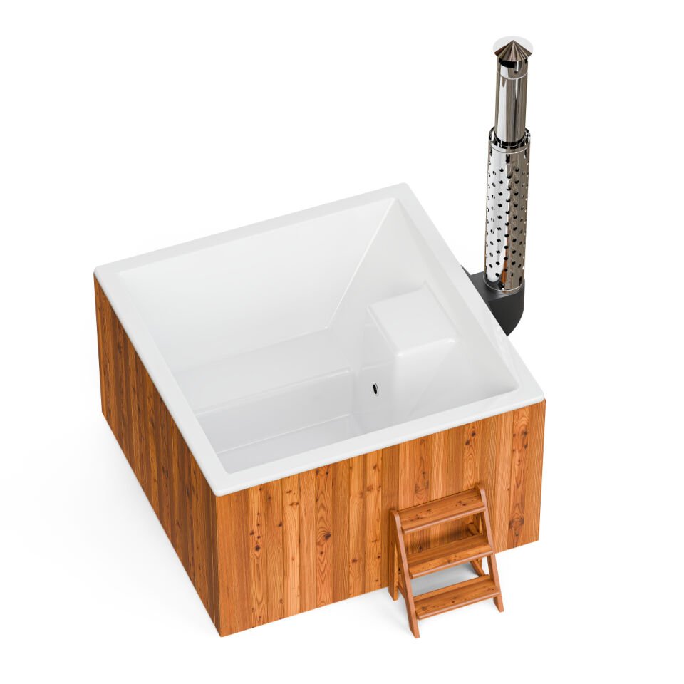 POLAR SPA ELITE QUATTRO Sobalı Dış Mekan Jakuzi Açık - 180 x 180 cm